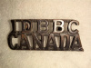 38-4, 1st Depot Bn British Columbia Shoulder Title    